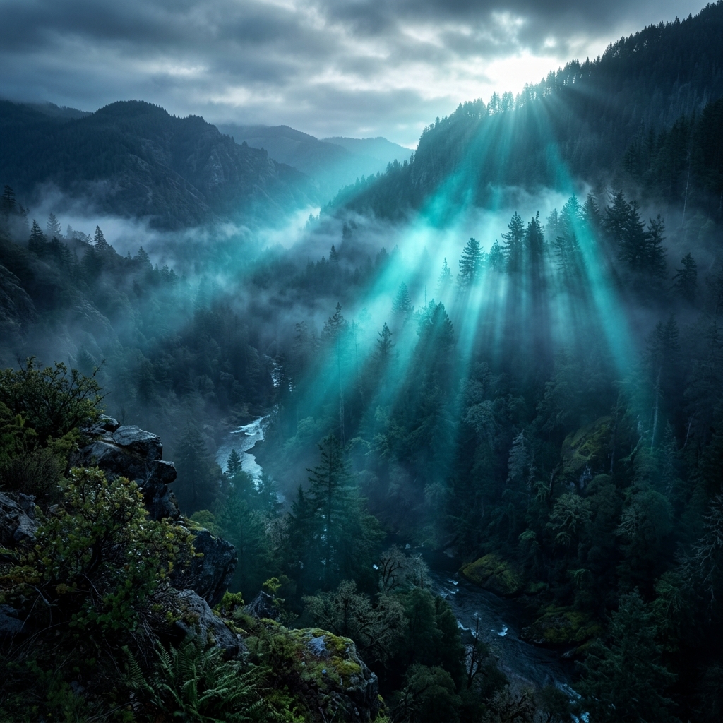 Forest Valley Rays